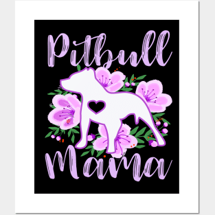 Pitbull Mama Posters and Art